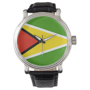 Reloj De Pulsera Guyana Flag Watch