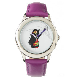 Reloj De Pulsera Guyana: Niños Chicas vigilan