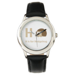 Reloj De Pulsera H es para Hedgehog