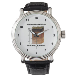 Reloj De Pulsera Hacer Lo Que Los Científicos Del Suelo Pasan Más T