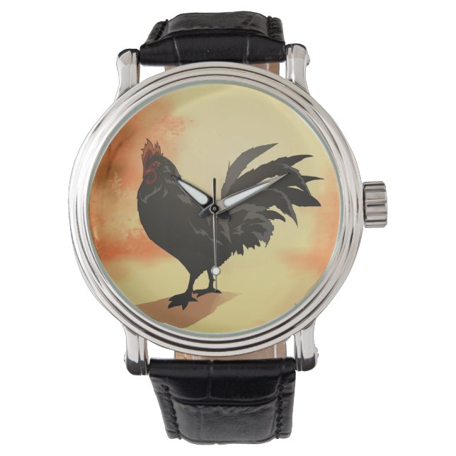 Reloj De Pulsera Hacia adelante - Rooster (Anverso)