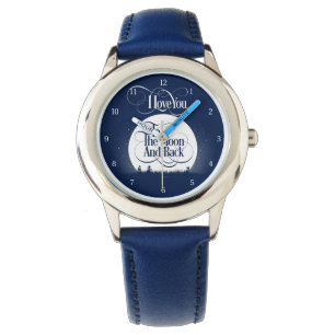 Reloj De Pulsera Hacia La Luna Y Hacia Atrás