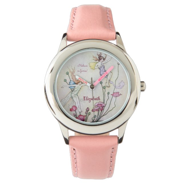 Reloj De Pulsera Hada personalizada (Anverso)