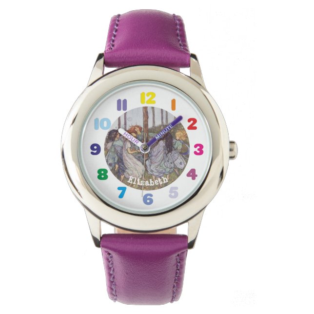 Reloj De Pulsera Hada personalizada (Anverso)