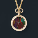 Reloj De Pulsera Hades Floral Arrangement Watch Necklace<br><div class="desc">I painted a unique original digital oil painting of the romantic side of Hades with a floral arrangement worthy of this well-known
god in mythology.</div>