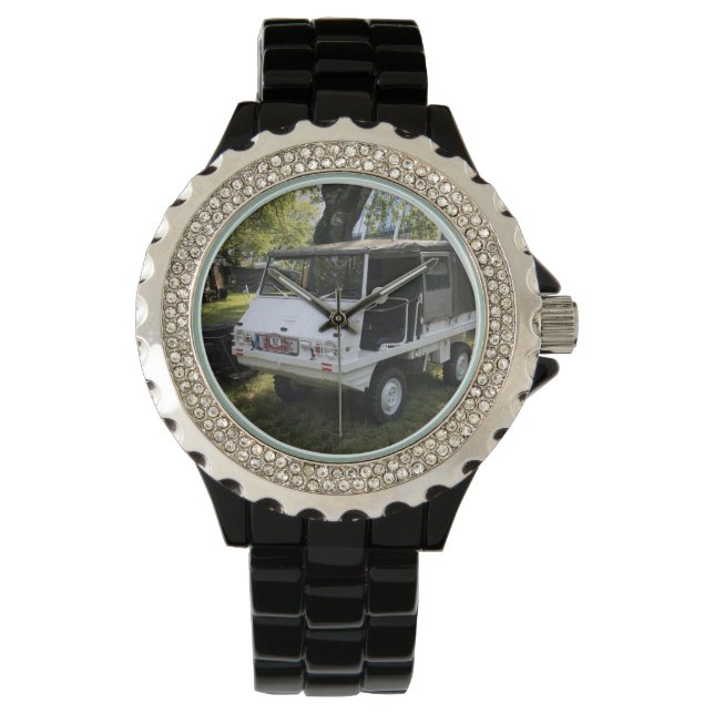 Reloj De Pulsera Haflinger de puch blanco (Anverso)