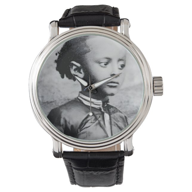 Reloj De Pulsera Haile Selassie Ethiopia Rasta Jah Rastafari Reggae (Anverso)