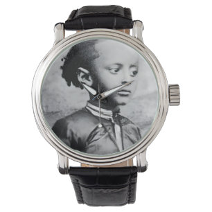 Reloj De Pulsera Haile Selassie Etiopía Rasta Jah Rastafari Reggae