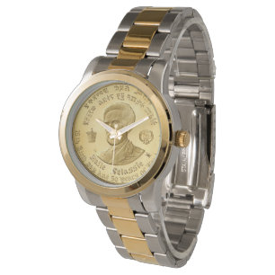 Reloj De Pulsera Haile Selassie - imperio of Ethiopia oro Watch -