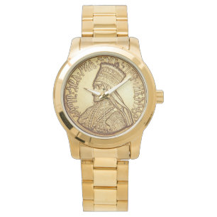 Reloj De Pulsera Haile Selassie imperio of Ethiopia Rastafari Watch