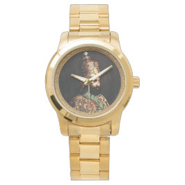 Reloj De Pulsera Haile Selassie - Jah Rastafari Roots Watch