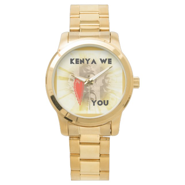 Reloj De Pulsera Hakuna Matata We Love You watch (Anverso)