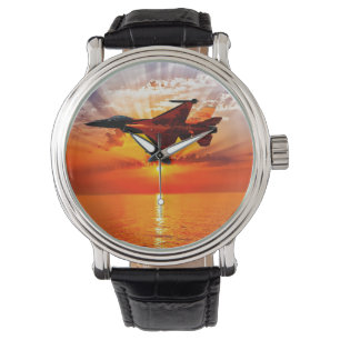 Reloj De Pulsera Halcón que lucha F-16