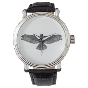 Reloj De Pulsera halcón Rojo-atado