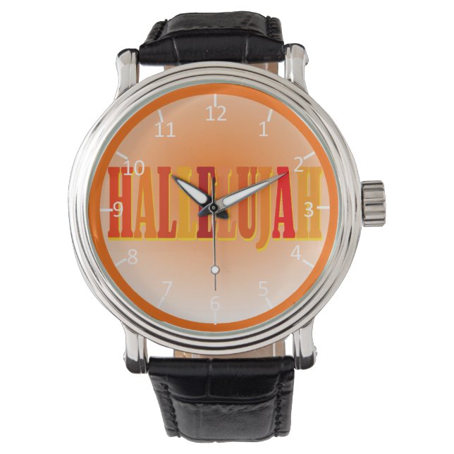 Reloj De Pulsera Hallelujah (Anverso)