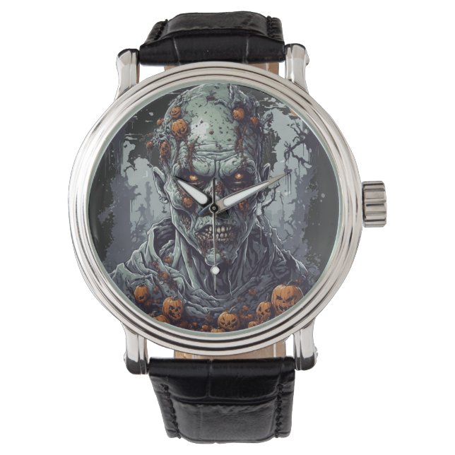 Reloj De Pulsera Halloween (Anverso)