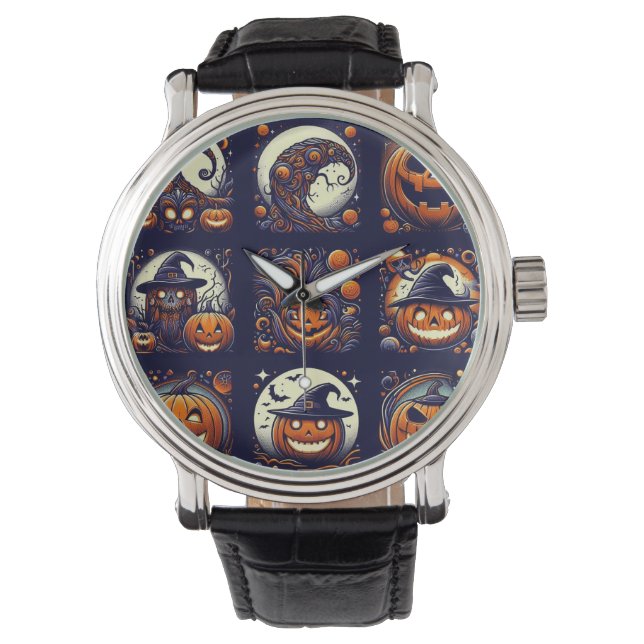 Reloj De Pulsera Halloween (Anverso)