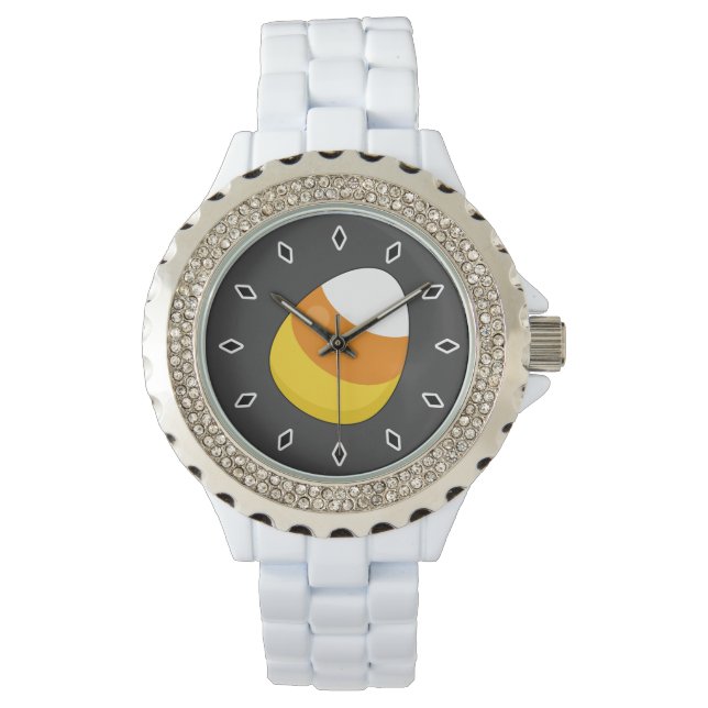 Reloj De Pulsera Halloween Candy Corn (Anverso)