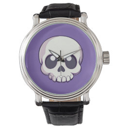 Reloj De Pulsera Halloween con el cráneo del Personalizado