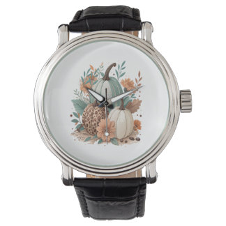 Reloj De Pulsera Halloween de los niños de calabaza