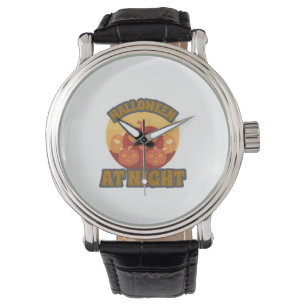Reloj De Pulsera Halloween De Noche