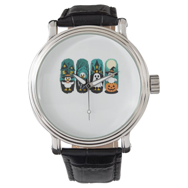 Reloj De Pulsera Halloween de temporada de fantasía (Anverso)