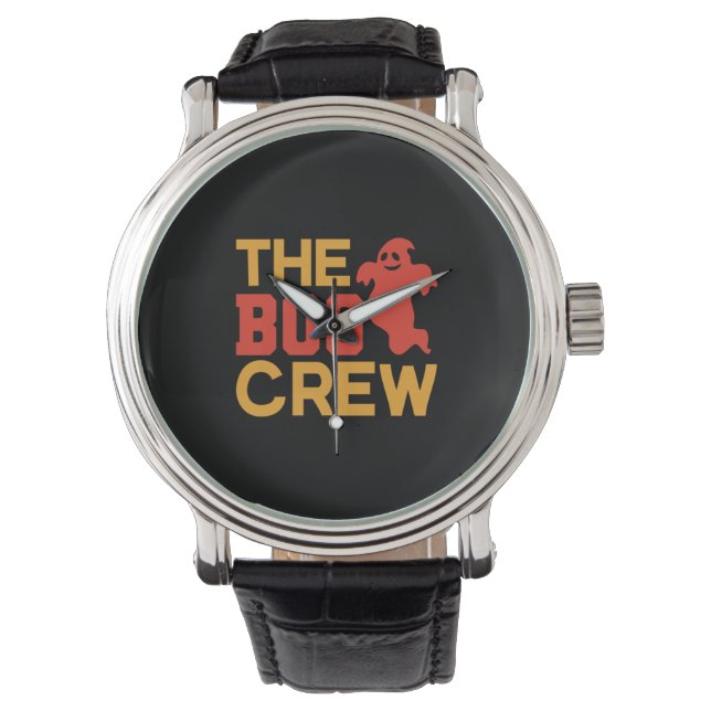 Reloj De Pulsera Halloween El Equipo De Boos (Anverso)