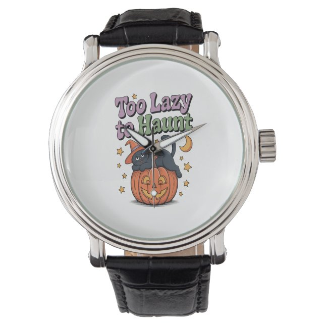 Reloj De Pulsera Halloween Lazy Ghost (Anverso)