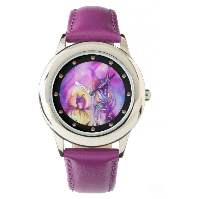 Reloj De Pulsera HALLOWEEN MONSTERS / Fantasía DE LA GUERRA DE ORK (Anverso)