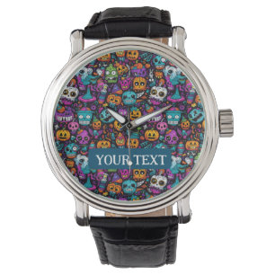Reloj De Pulsera Halloween Monsters Watch
