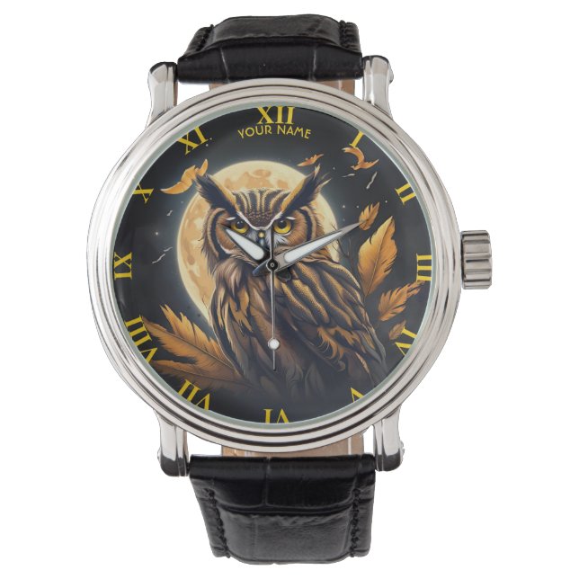 Reloj De Pulsera Halloween Moon (Anverso)
