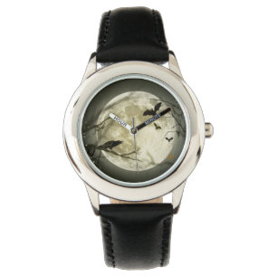 Reloj De Pulsera Halloween Moon