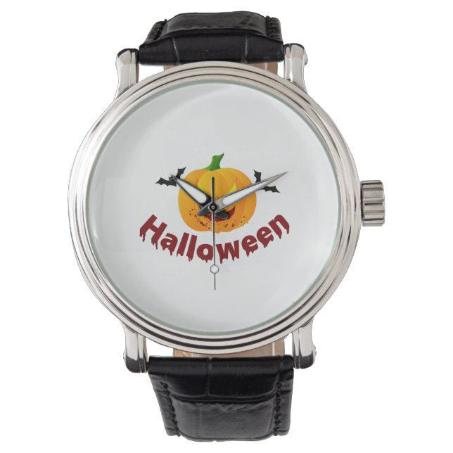 Reloj De Pulsera Halloween sangriento (Anverso)