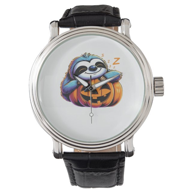 Reloj De Pulsera Halloween Sloth Lover Costume camiseta esencial (Anverso)