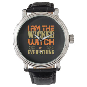Reloj De Pulsera Halloween Soy La Bruja Malvada De Todo