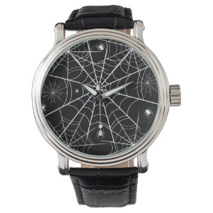 Reloj De Pulsera Halloween Spider Web