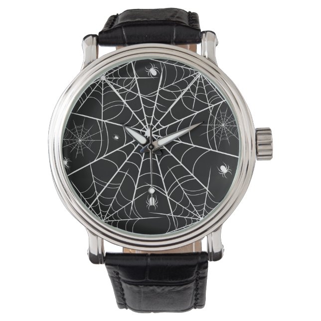 Reloj De Pulsera Halloween Spider Web (Anverso)