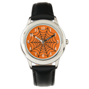 Reloj De Pulsera Halloween Spider Web