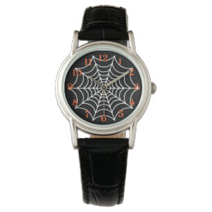 Reloj De Pulsera Halloween Spider Web