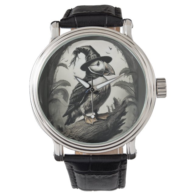 Reloj De Pulsera Hallween Puffin (Anverso)