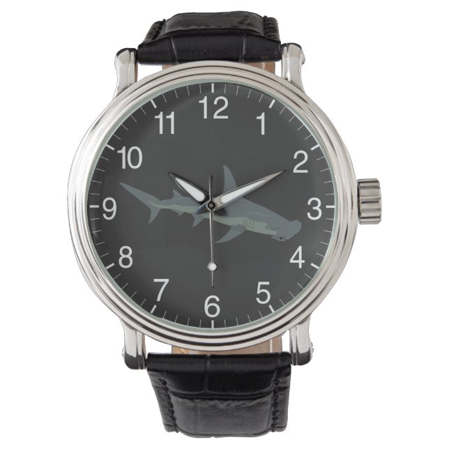 Reloj De Pulsera Hammerhead Shark (Anverso)