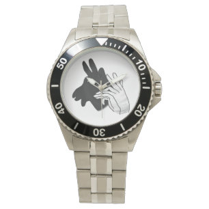 Reloj De Pulsera Hand Silhouette Billy Goat