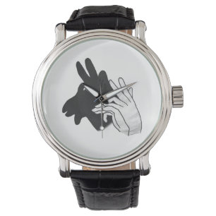 Reloj De Pulsera Hand Silhouette Billy Goat