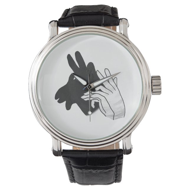 Reloj De Pulsera Hand Silhouette Billy Goat (Anverso)