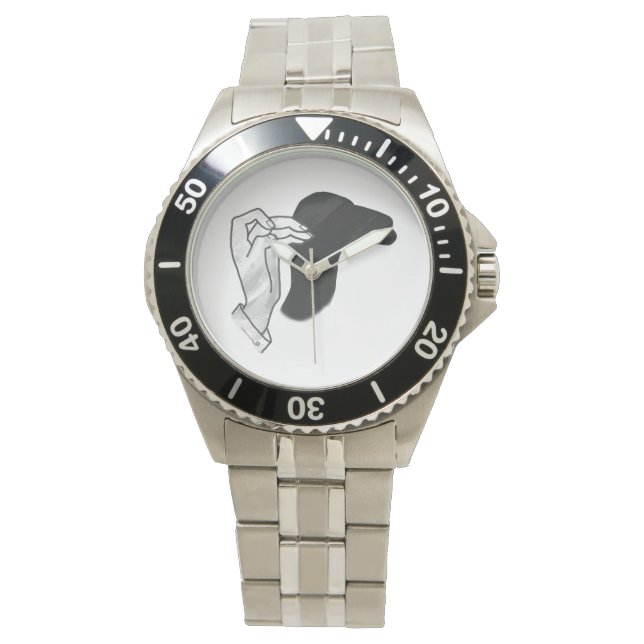 Reloj De Pulsera Hand Silhouette Camel (Anverso)
