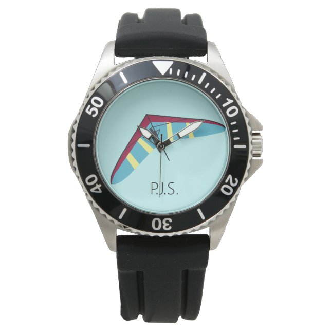 Reloj De Pulsera Hang Gliding (Anverso)