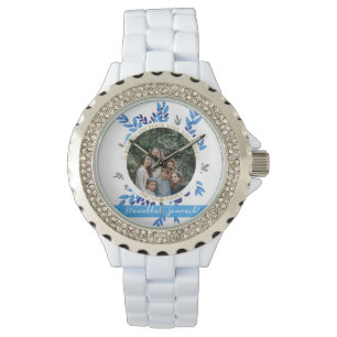 Reloj De Pulsera Hanukkah Sameach   Foto simple de la familia Hanuk