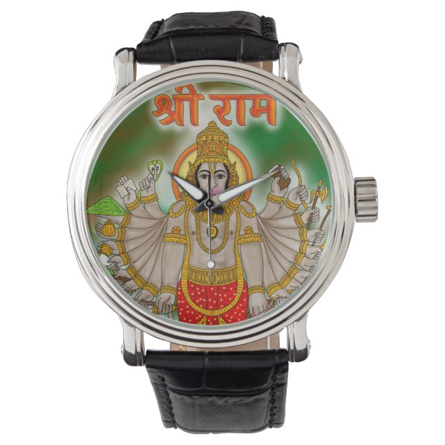 Reloj De Pulsera Hanuman Clock (Anverso)