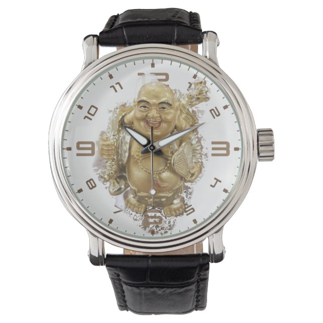Reloj De Pulsera Happy Buddha Watch (Anverso)