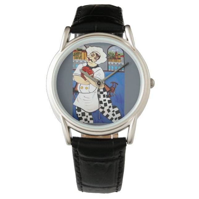 RELOJ DE PULSERA HAPPY CHEF (Anverso)